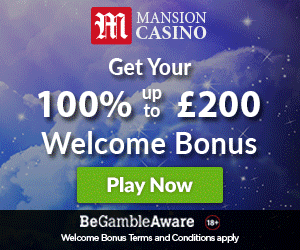 mansion casino welcome bonus